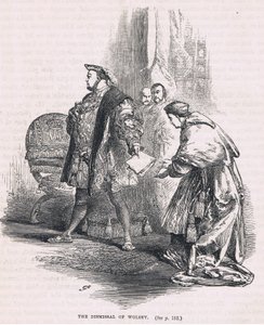 Afskedigelsen af wolsey 1530 af Gordon Frederick Browne